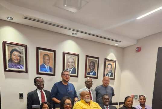 NIGERIA-SOUTH AFRICA CHAMBER OF COMMERCE EXCO PAY COURTESY VISIT TO CONSUL-GENERAL.