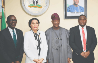 Wale Edun Inaugurates New NDIC Management