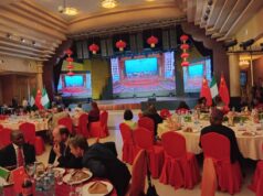 CHINESE GOVT SPLASHES TEDDY-PANDA TO VISITORS… AS CHINA MARKS 76 IN LAGOS