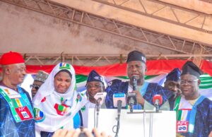 APC NATIONAL CHAIRMAN WELCOMES TARABA STATE GOVERNOR, KEFAS AGBU