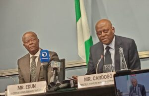 SPRING MEETINGS 2026: EDUN, CARDOSO LIFT NIGERIA’S IMAGE… ….Cardoso Says CBN Remains firmly on Track.