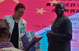 AFRICA’s BUMPER DIPLOMACY: Nigerian Journalist presents book on Nigeria-China Relations…